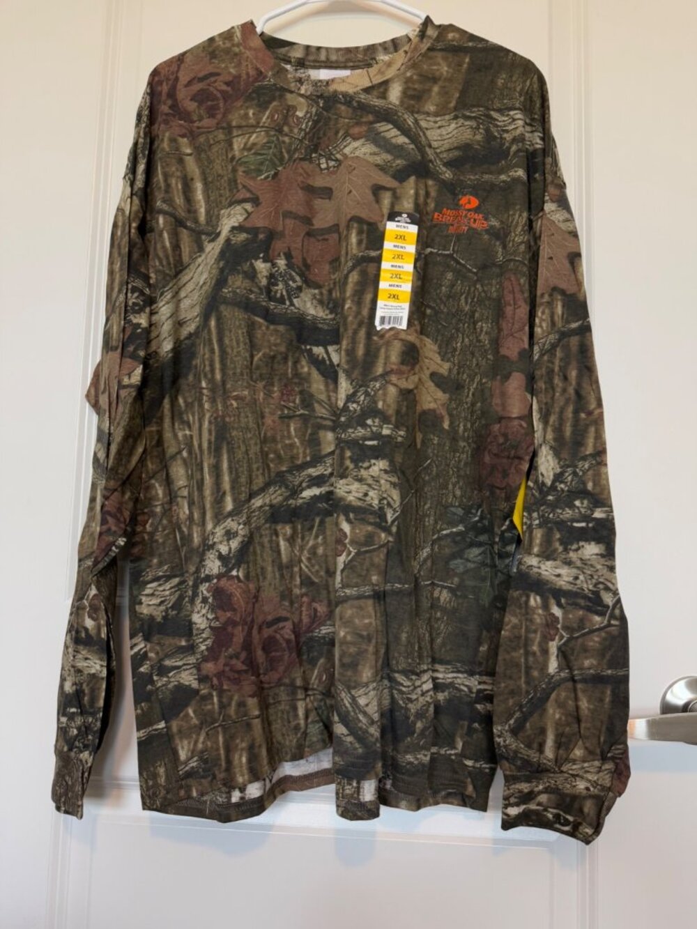 Mossy Oak Break-Up Infinity Long Sleeve Camo Shirt For Men Size 2XL Hunting